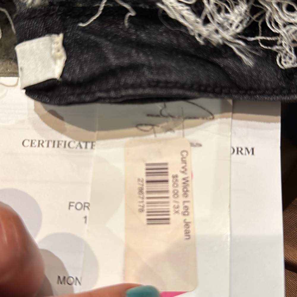 Curvy wide Leg Jean size 3XL  
New - Picture 6 of 6